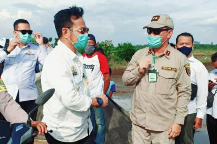 Menteri Pertanian Syahrul Yasin Limpo kembali tinjau
