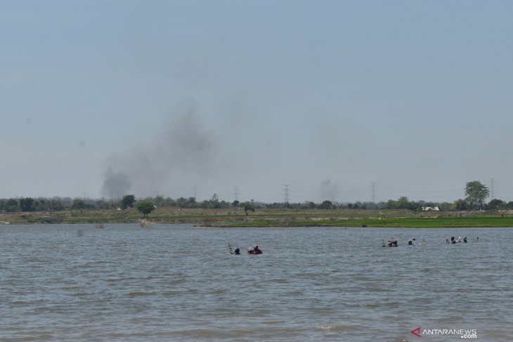 Kebakaran Hutan di Madiun