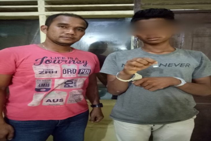 Polsek Sei Bingai amankan seorang pemilik sabu