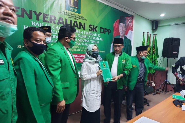 Pasangan Dhito-Dewi sapu bersih rekomendasi partai politik di Kediri