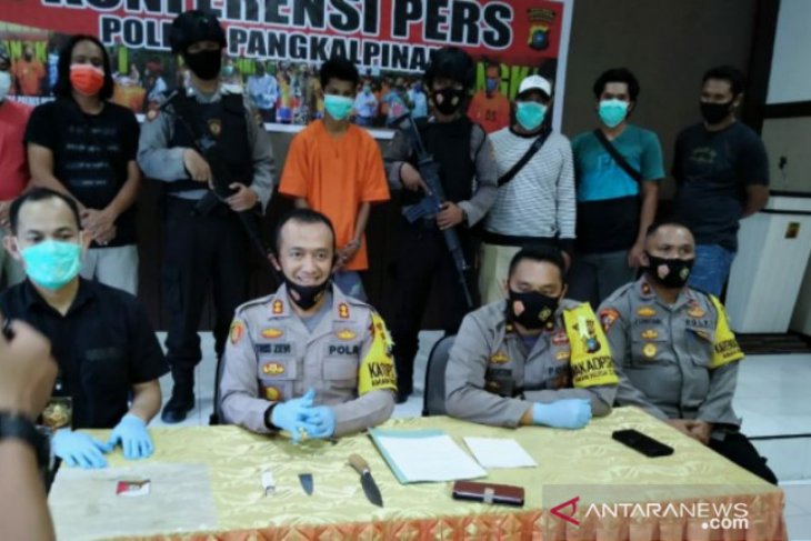 Kemarin, Satreskrim Polres Pangkalpinang tangkap pelaku pembunuhan di THM X-bar
