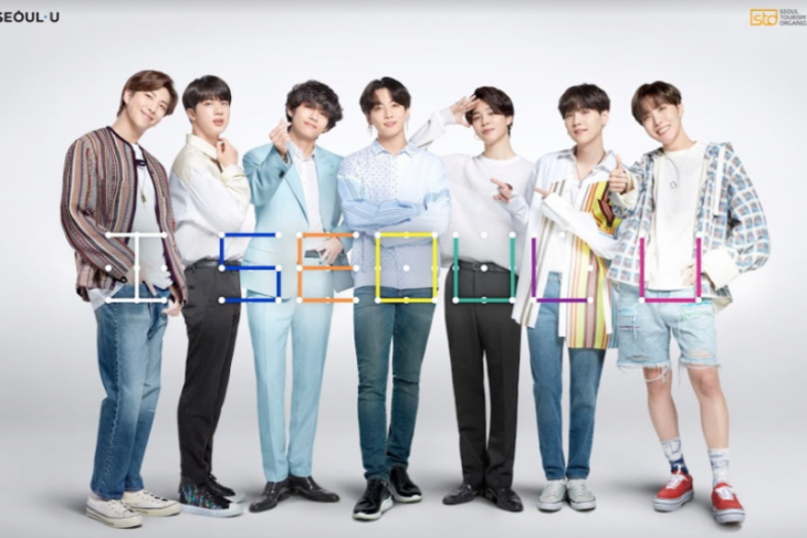 BTS tampil di