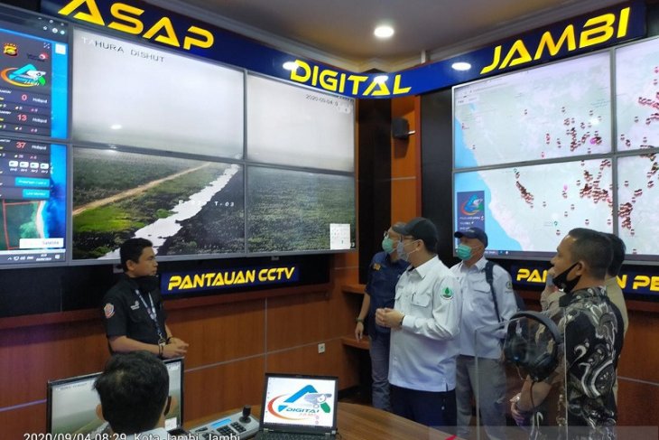 Kepala badan restorasi gambut Indonesia kunjungi Mapolda Jambi