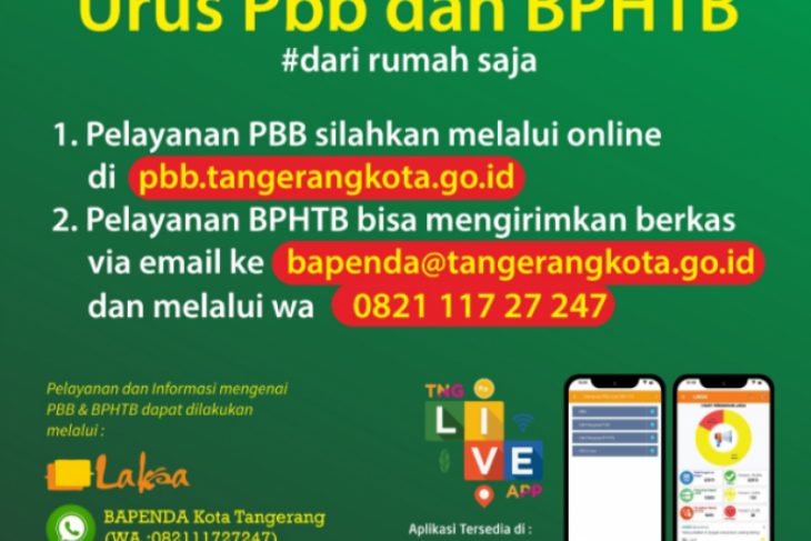 Bapenda Kota Tangerang Layani Bayar Pajak Online Cegah COVID-19 ...