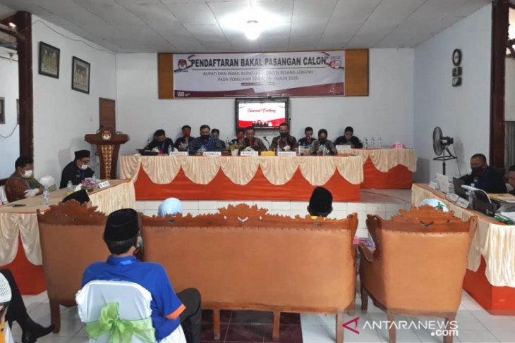 Empat paslon mendaftar pilkada Rejang Lebong