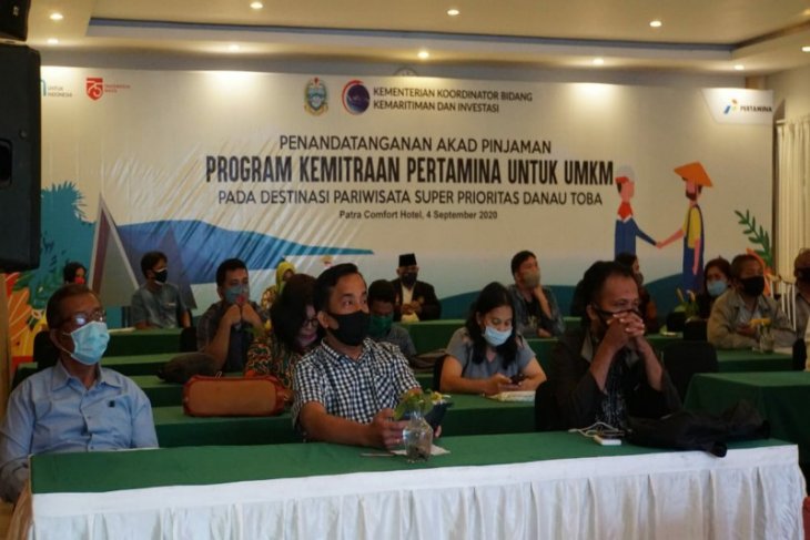 Pertamina kucurkan pinjaman Rp5,4 miliar untuk UMKM di Danau Toba