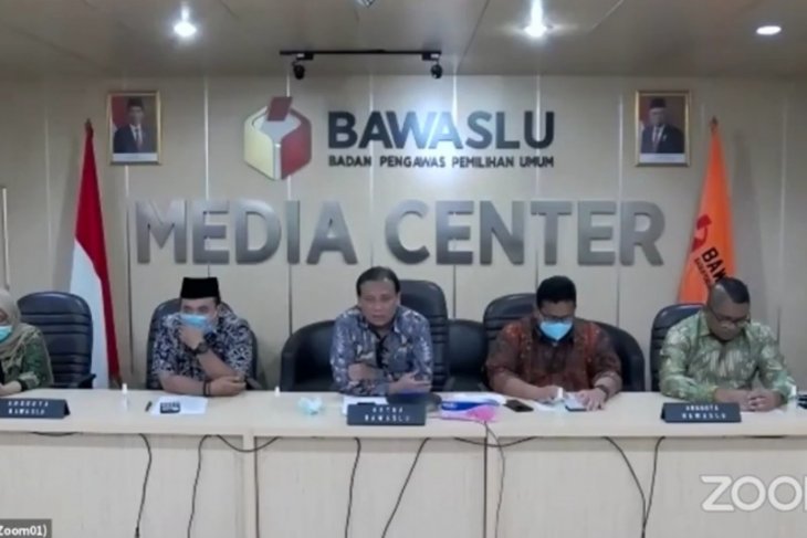 Bawaslu RI catat 243 pelanggaran protokol kesehatan