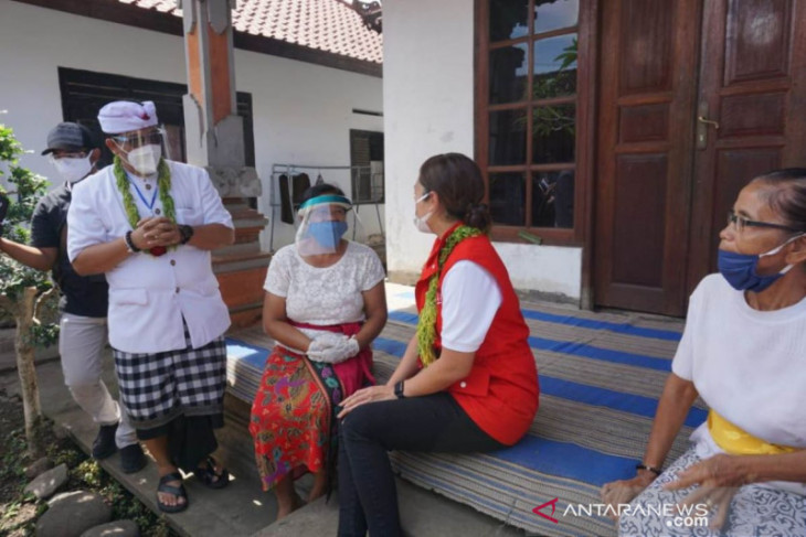 Kemensos beri bantuan nonreguler bagi masyarakat Tabanan terdampak COVID-19