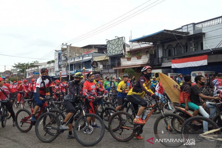 Gowes baik namun harus patuhi protokol kesehatan