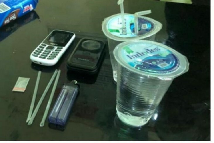 Polsek Galang ringkus empat tersangka penyalahgunaan narkoba, satu diantaranya wanita
