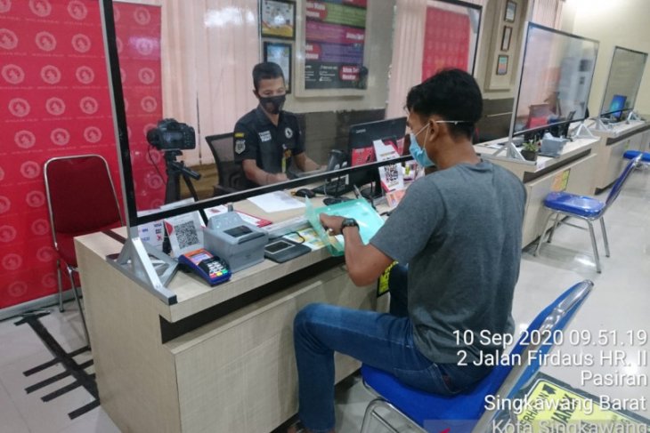 IKM layanan Polres Singkawang capai 90,37 persen