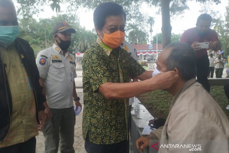 Forkopimda Babel sidak protokol kesehatan COVID-19 di Pangkalpinang