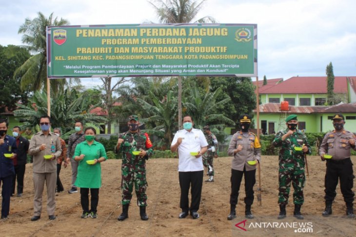 Kodim 0212 dukung ketahanan pangan bersama Pemkot Padangsidimpuan