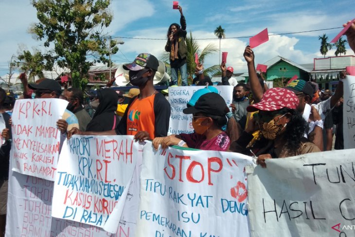 Aliansi Raja Ampat Bersatu sampaikan sejumlah aspirasi kepada DPRD