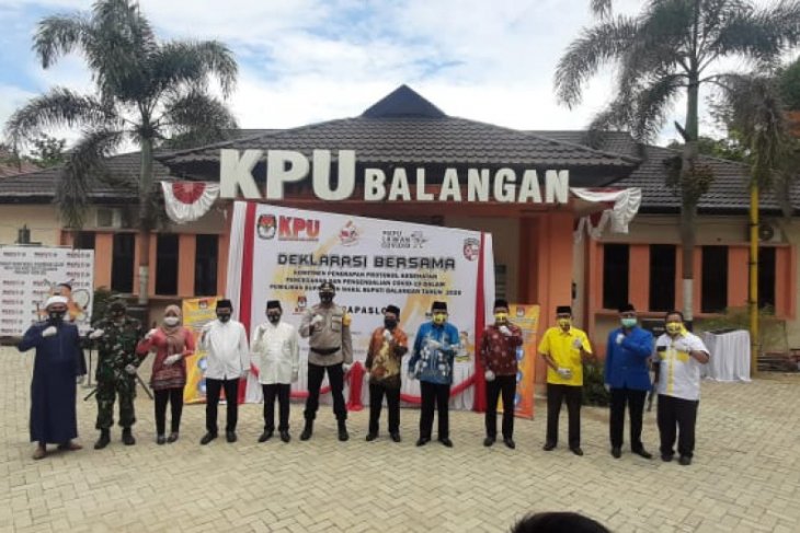 Dua pasang bakal calon Bupati dan Wakil Bupati Balangan negatif COVID-19