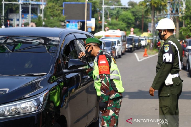 Jalur Puncak Bogor dilakukan pembatasan jelang PSBB total DKI