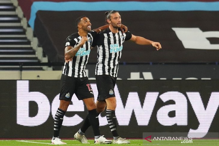 Newcastle bawa tiga poin dari markas West Ham usai menang 2-0