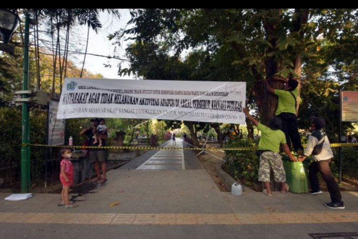 Penutupan ruang publik di Denpasar