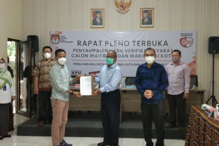 Dua Bapaslon wali kota Banjarbaru penuhi syarat