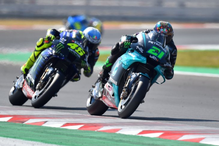 Rossi dikalahkan anak didiknya di Grand Prix San Marino