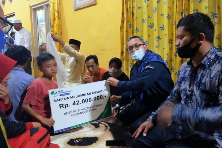 BPJAMSOSTEK Serang responi cepat meninggalnya Panwascam Cikeusik Ade Fajri Hakim