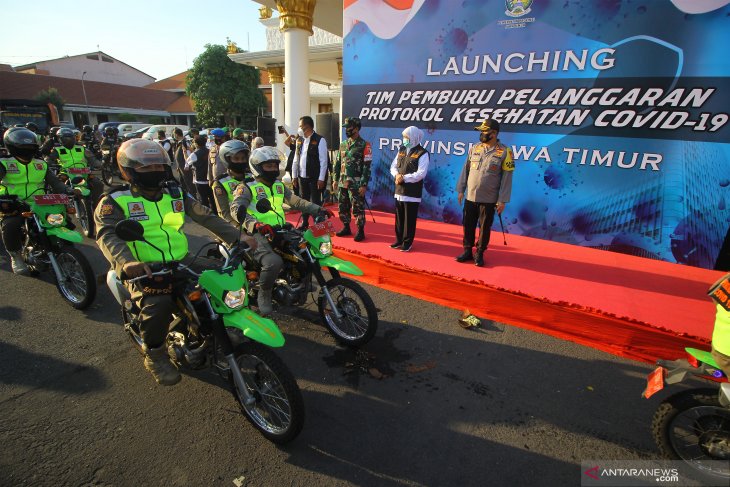 Peluncuran Tim Pemburu Pelanggaran Protokol Kesehatan