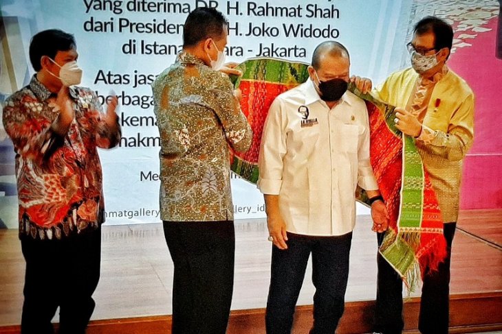 Rahmat Shah sampaikan ucapan terima kasih kepada Ketua DPD RI
