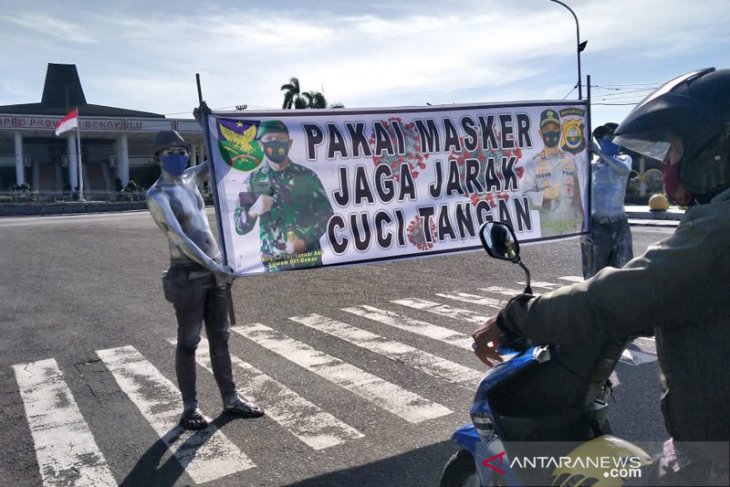 1.025 orang di Bengkulu terjerat pelanggaran protokol COVID-19