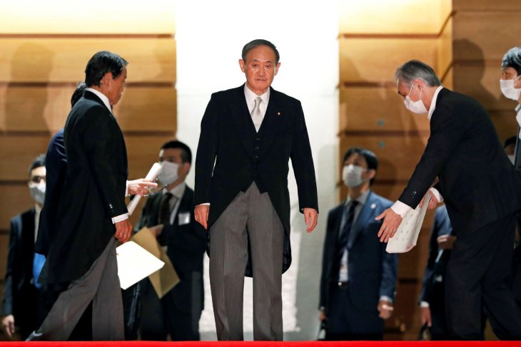 Jajak pendapat nyatakan dua pertiga publik Jepang dukung PM baru Suga