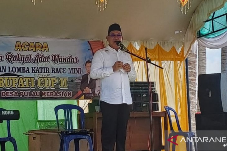 Sayed buka Bupati Cup II, lomba perahu katir
