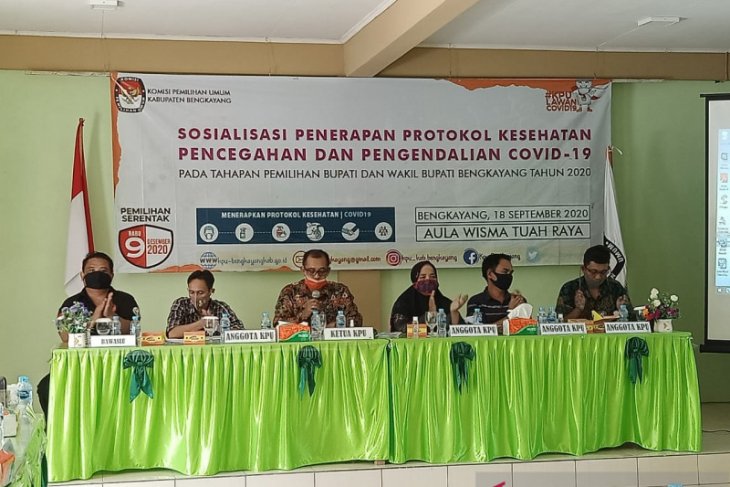 KPU Bengkayang sosialisasikan protokol kesehatan dalam Pilkada 2020