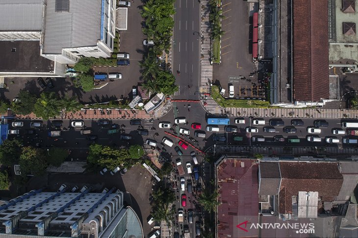 Penutupan jalan protokol di Bandung 