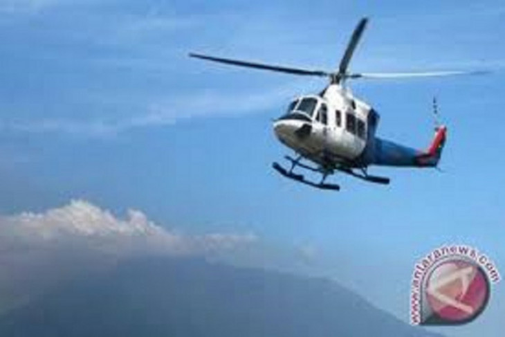 Helikopter angkatan laut Amerika Serikat jatuh