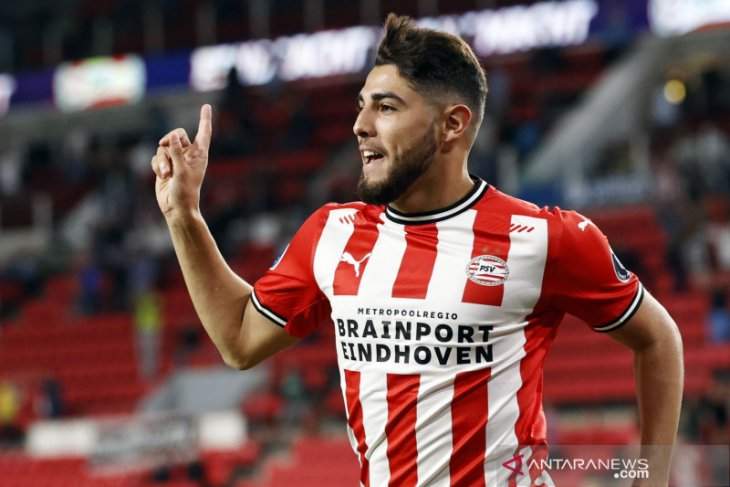 Gol menit akhir Romero bawa PSV peroleh tiga poin dari Emmen