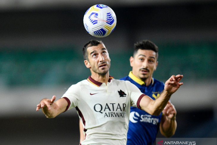 Pertandingan Verona kontra Roma berlangsung tanpa gol