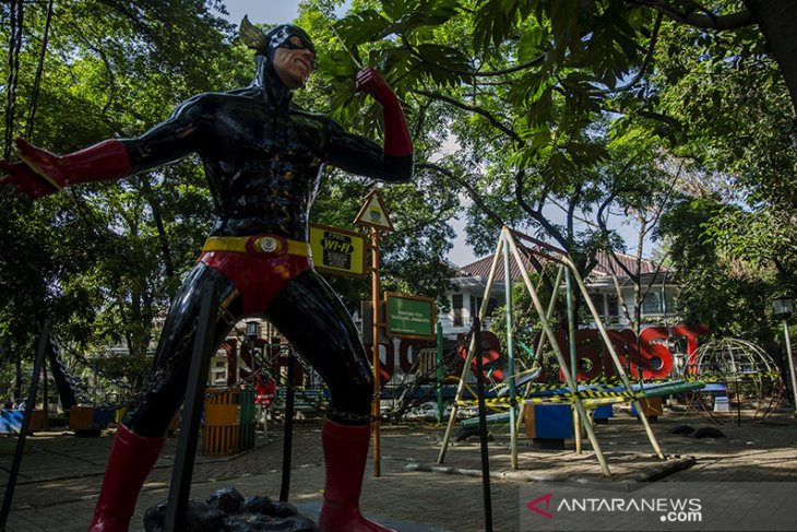 Penutupan taman di Kota Bandung 