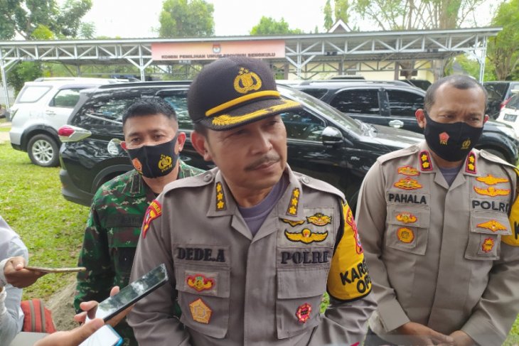 Ribuan polisi dikerahkan amankan penetapan Cakada di Bengkulu