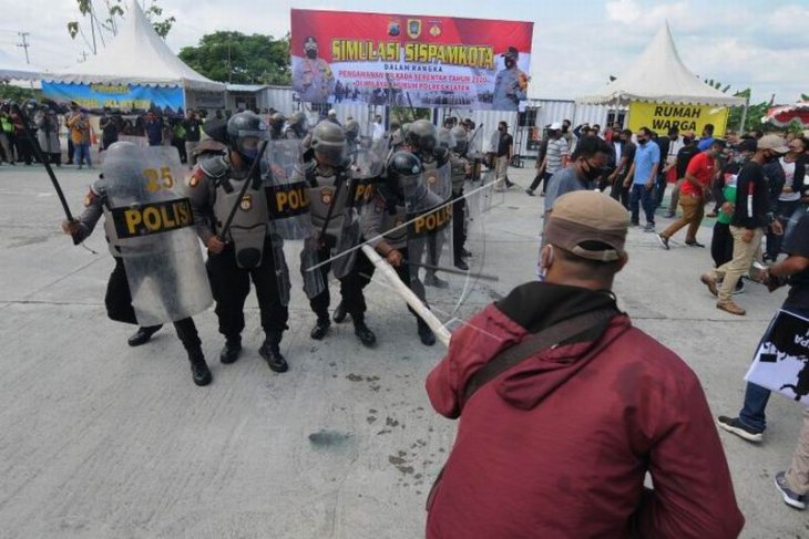 Simulasi sispamkota pilkada Klaten