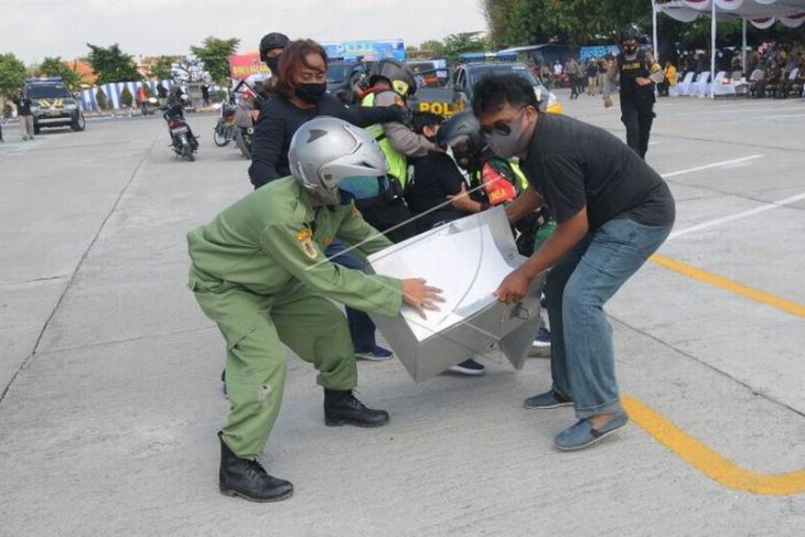 Simulasi sispamkota pilkada Klaten