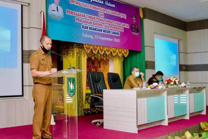 Pemko dan Kejari Sabang penyuluhan hukum guna tingkatkan PAD