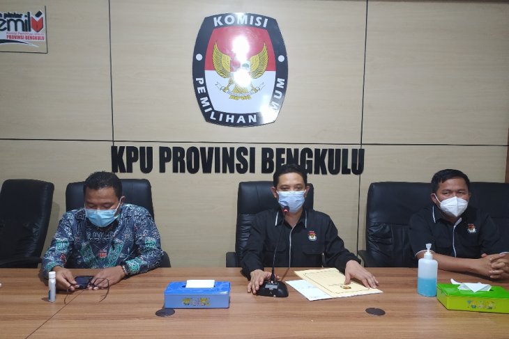 Pemilihan gubernur Bengkulu diikuti dua pasangan calon