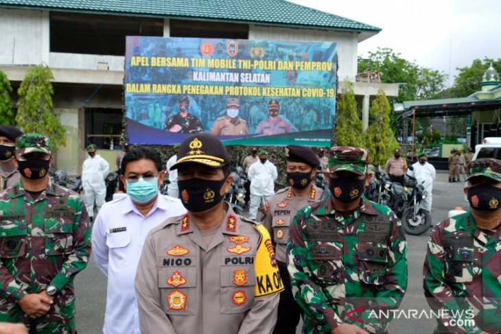 Kapolda Kalsel: Tiga sasaran utama penanganan COVID-19 harus berhasil