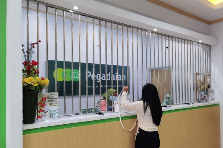 PT Pegadaian Makassar bukukan transaksi gadai Rp6,7 triliun di semester satu