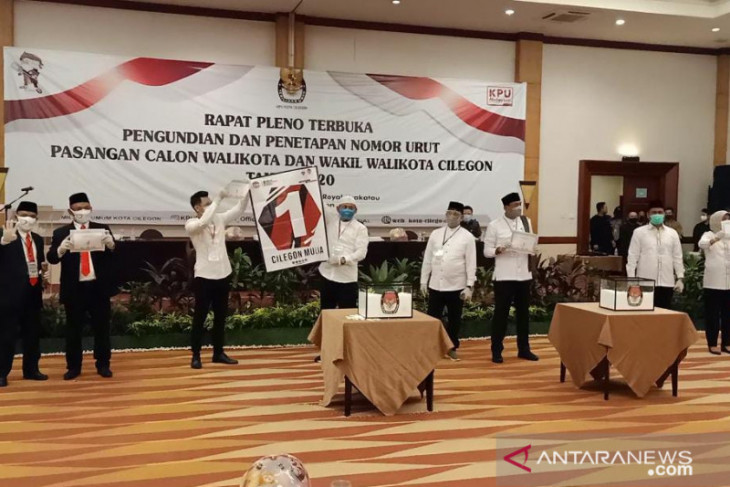 Ini nomor urut paslon di Pilkada Kota Cilegon