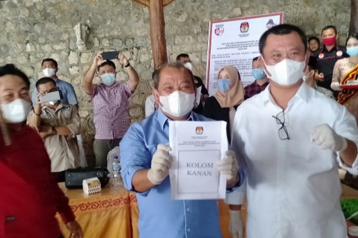 KPU tetapkan Lakhomizaro-Sowa,a paslon tunggal Pilkada Gunungsitoli
