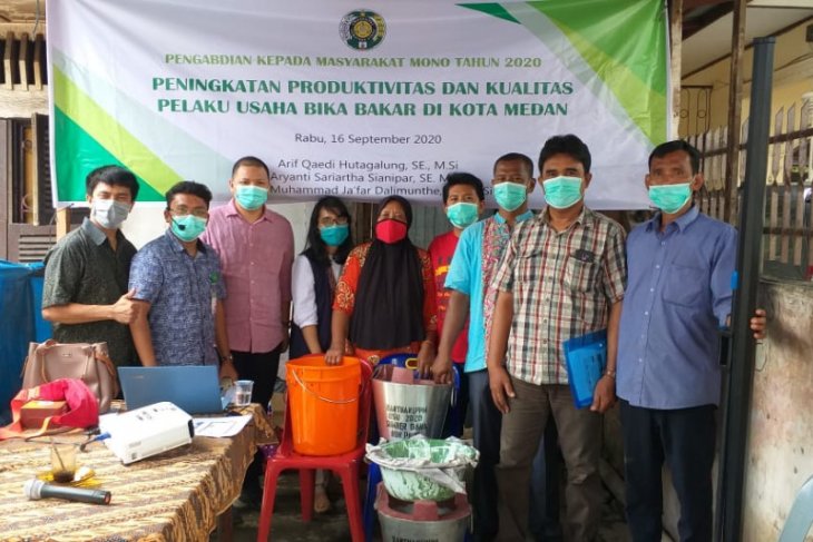 Dosen USU bantu pelaku usaha bika bakar tingkatkan produktifitas dan kualitas