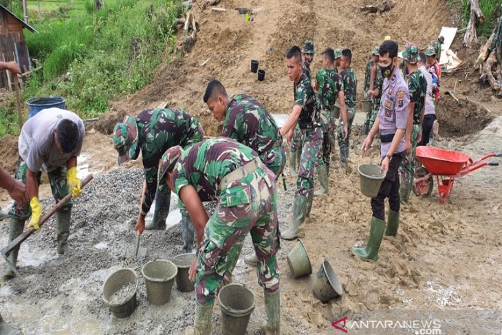 TMMD ke-109 Kodim 0210 wujudkan sinergitas TNI Polri membangun desa
