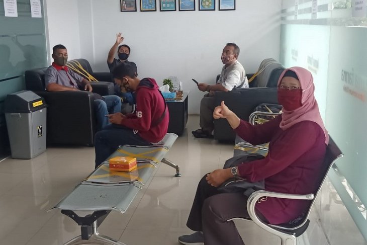 Personel Perum LKBN Antara Jambi jalani tes cepat, semuanya nonreaktif