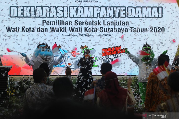 Deklarasi Kampanye Damai Pilkada Kota Surabaya