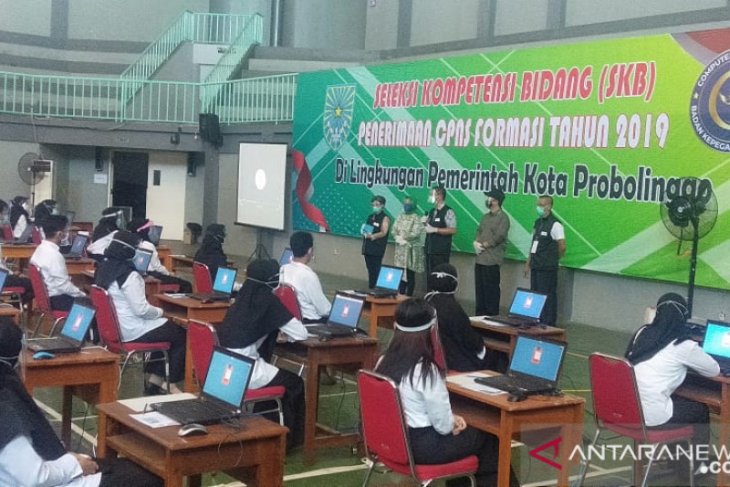 Pandemi Covid 19 Tes Skb Cpns Kota Probolinggo Digelar Dengan Protokol Kesehatan Antara News Jawa Timur